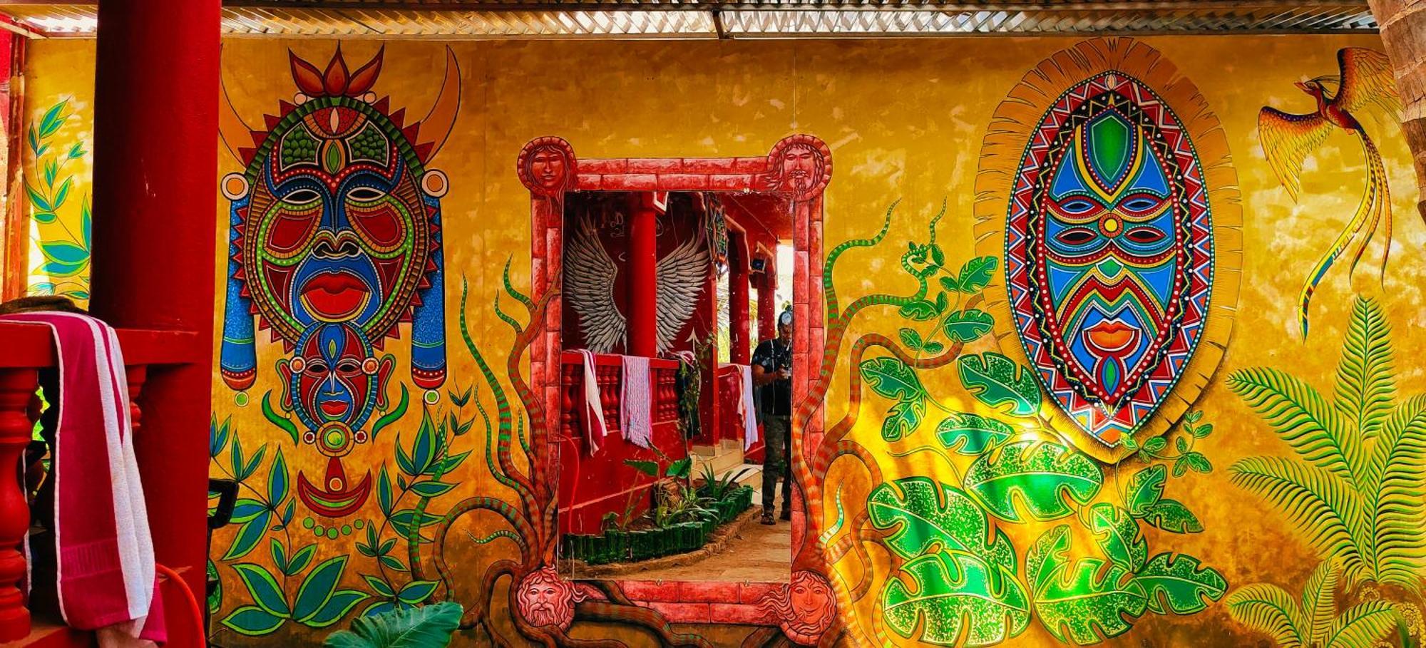 Mitra Hostel Arambol Esterno foto